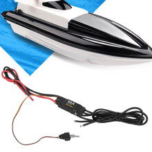 Waterproof Brushless ESC 50A 7-24V for RC Boat Underwater Thruster
