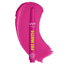 NYX Professional Makeup Fat Matte Barra de Labios Mate Cremosa Fluffy Fucsia