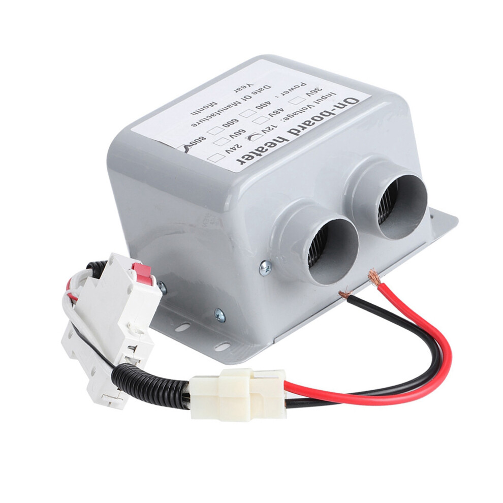 12V 800W Car Windshield Heater Fast Defroster, Double Air Outlet, Size 18.2X10.5x12cm 7691392354128