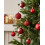 Beliani Set of 60 Baubles TYIN Red 2