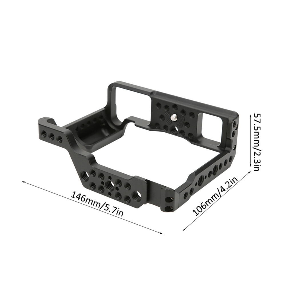 Aluminium Alloy Multi Holes Extension Cage For Mirrorless Camera 146X57.5x106mm 7601392356862