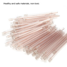 100pcs Disposable Saliva Ejector Aspirator Tubes for Dental & Orthodontic Use
