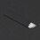 50pcs Fine Microblading Needles Blades for Eyebrow Tattooing 0.18mm 9