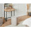 Beliani Pouffe SCOTIA Chenille Beige 2