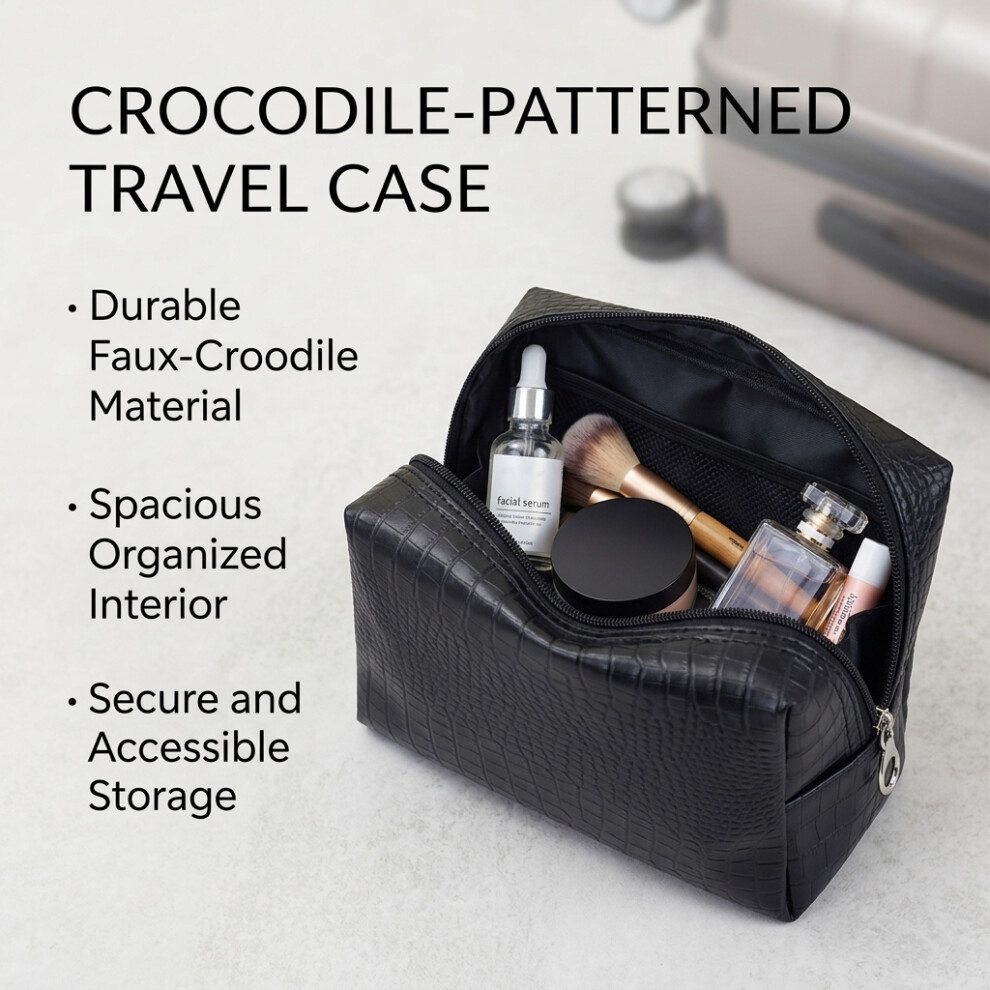 Dcph-Clothing Waterproof Octagonal Cosmetic Bag