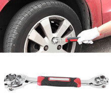 8 In 1 Rotatable Socket Wrench, High Carbon Steel, Magnet, 250mm
