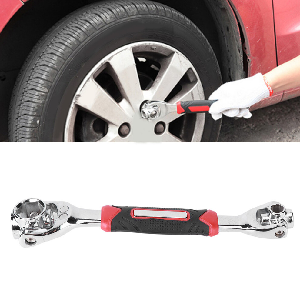8 In 1 Rotatable Socket Wrench, High Carbon Steel, Magnet, 250Mm 8441392358553