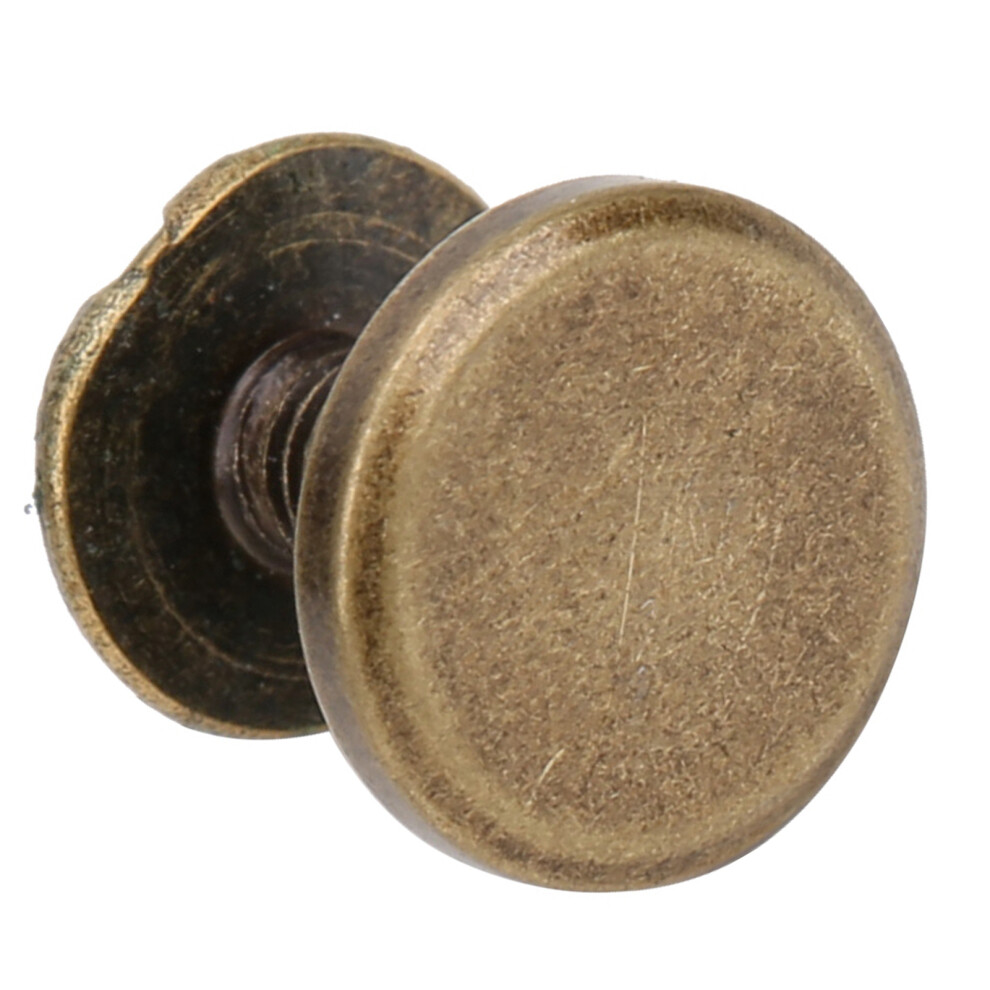 50 Sets 6.5Mm Brass Flat Head Rivets Leather Craft Fasteners Assorted Colors 8711392358946