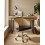 Beliani Desk Chair REDDING Faux Leather Black 2