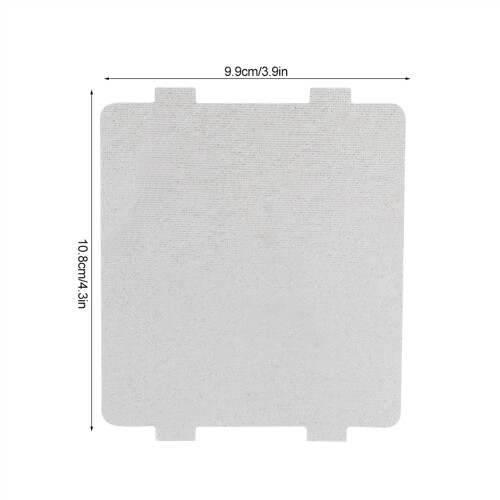 10Pcs Microwave Mica Plate Set 108x99mm Thickened Accessory 1