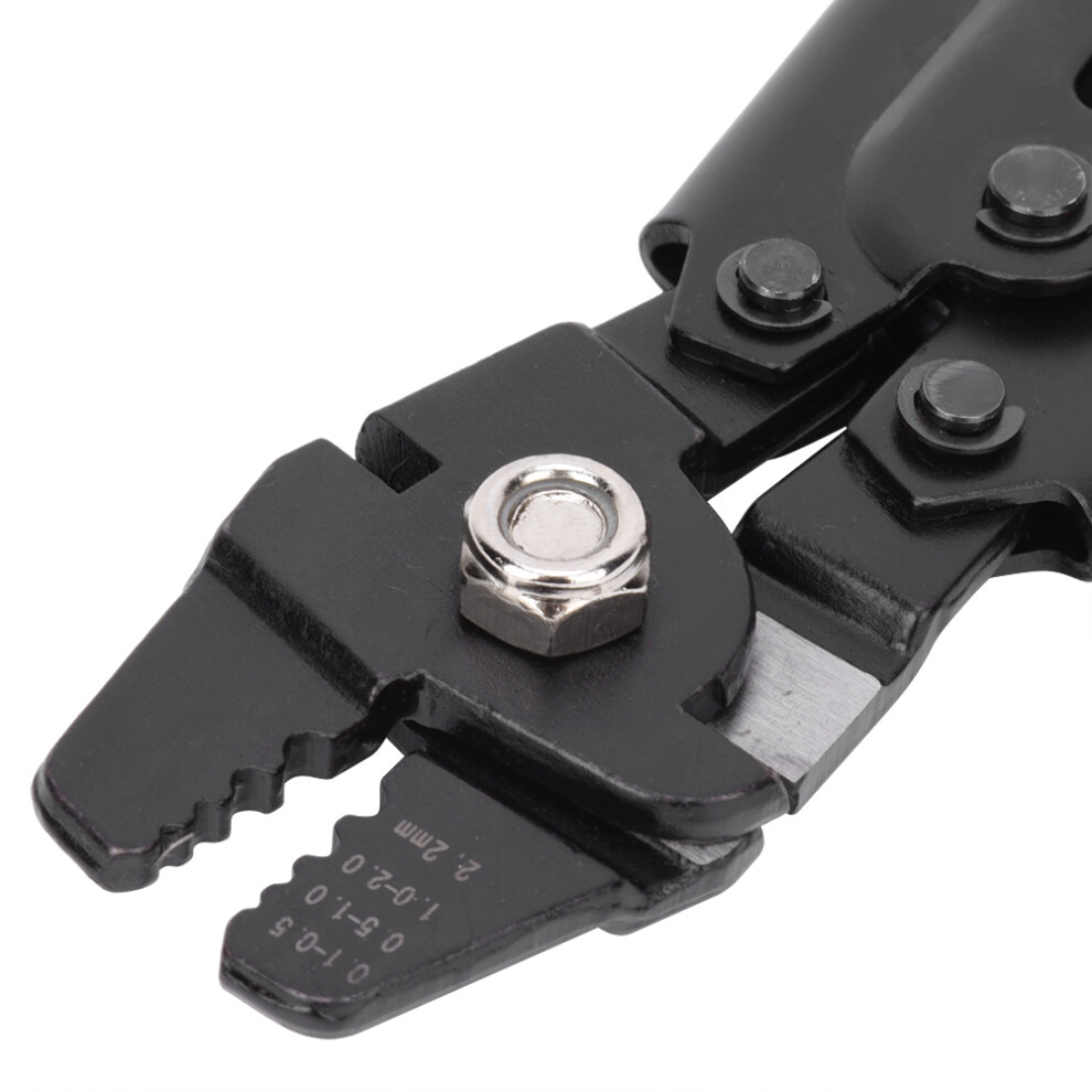 Carbon Steel Hand Cable Crimper 0.1-2.2Mmâ² Crimping Pliers 7891392641611