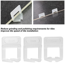 2mm Fliesenspacer-Clips 20er Set
