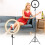 Ringlicht dimmbar 30 cm für Videos 4