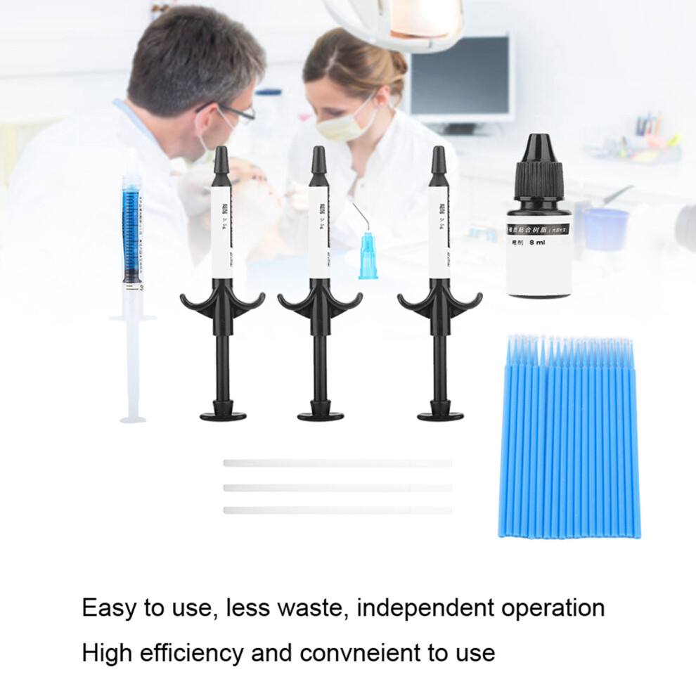Light Orthodontic Dental Bonding Kit Adhesive Cure Large Set 18 Months