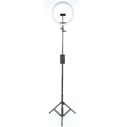 LED-Ringlicht mit Stativ 30 cm dimmbar 2