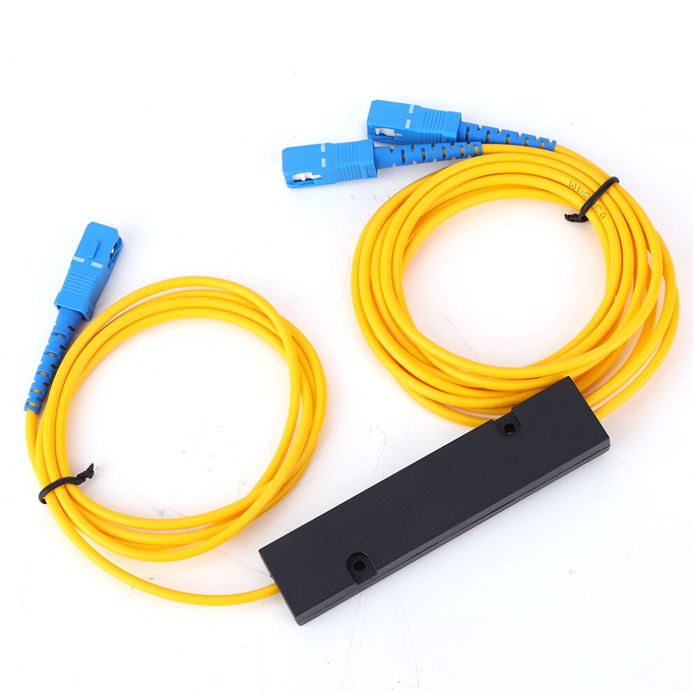 Optical Fiber Splitter 1X2 Singlemode Fbt Sc/Upc 1310-1550Nm Telecom Grade 8221392638981