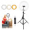 Dimmbares Ringlicht 30 cm mit Stativ 2