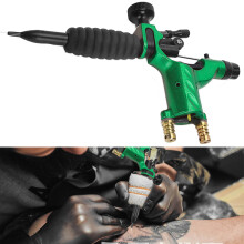 Professional Electric Tattoo Machine for Lining & Shading, Green