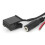 12PIN Car Bluetooth Microphone Adapter for E39 E83 Z4 E85 E86 28AWG Black 5