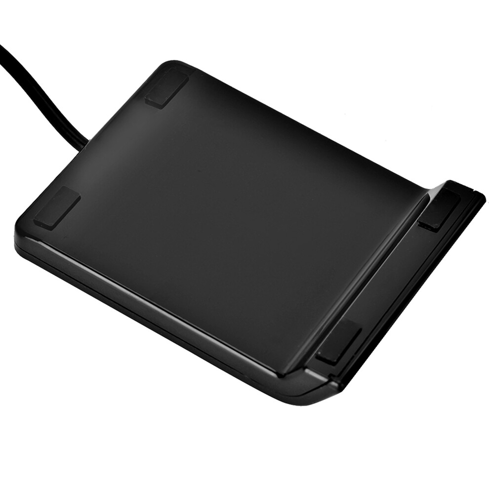 Smart Card Reader For Id Cac Dnie Atm Ic Sim Bank Card Cloner Usb Black 7601392635998