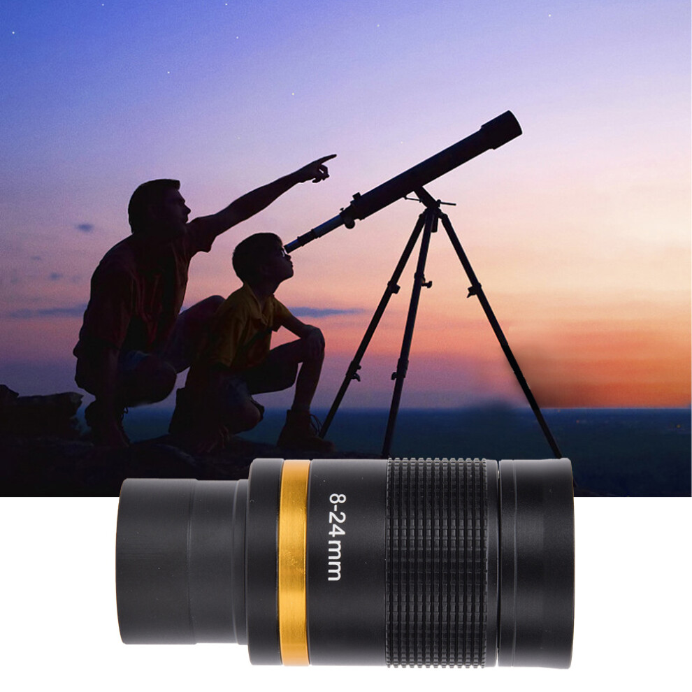 8-24Mm All Metal Continuous Zoom Telescope Eyepiece With Green Film 4671392642107