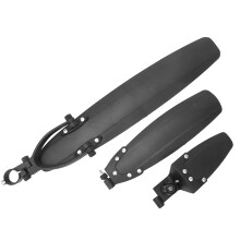 Bike Fender Set for Mountain Bike 20-26 inch Black, Quick Release