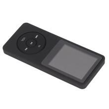 Tragbarer MP3-Player 1,8" Bildschirm, 64GB Speicherkarte, Schwarz, Multifunktional