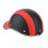 Universal Lightweight Red ABS Half Face Motorcycle Helmet Free Size 9