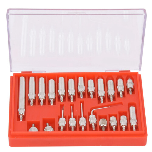 22 Pcs Dial Gauge Pointed Tip Replacement Set with Case 1