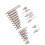 22 Pcs Dial Gauge Pointed Tip Replacement Set with Case 7
