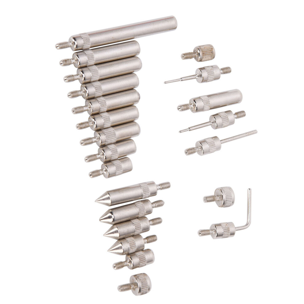 22 Pcs Dial Gauge Pointed Tip Replacement Set With Case 8361392639219
