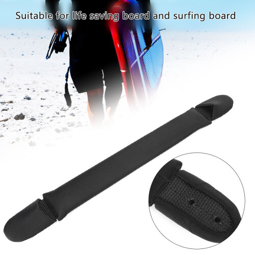 Nylon Black Surfboard Handle Durable Life Saving Board Accessory 2
