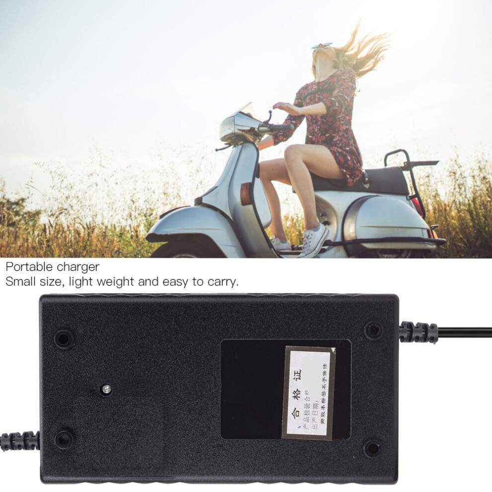 48V 12Ah Electric Scooter Intelligent Battery Charger Plastic Color 8301392363424