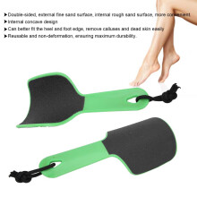 Double-Sided Green Foot File & Callus Remover 19.8x8.7cm