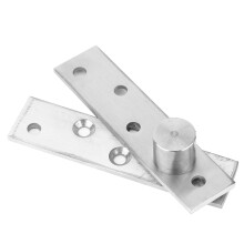 2PCS Stainless Steel Top Bottom Pivot Hinge with 360 Rotation for Doors