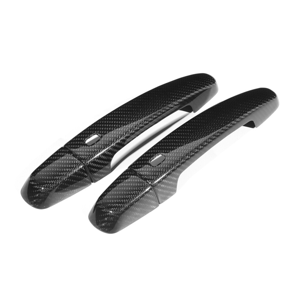 4Pcs Carbon Fibre Door Handle Trim For Camaro 7444352470297