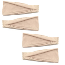 Elastisches Baumwoll-Stirnband, Sport-Schweißband für einen aktiven Lebensstil, modisches Design mit raffiniertem Twist-Detail, atmungsaktiv und
