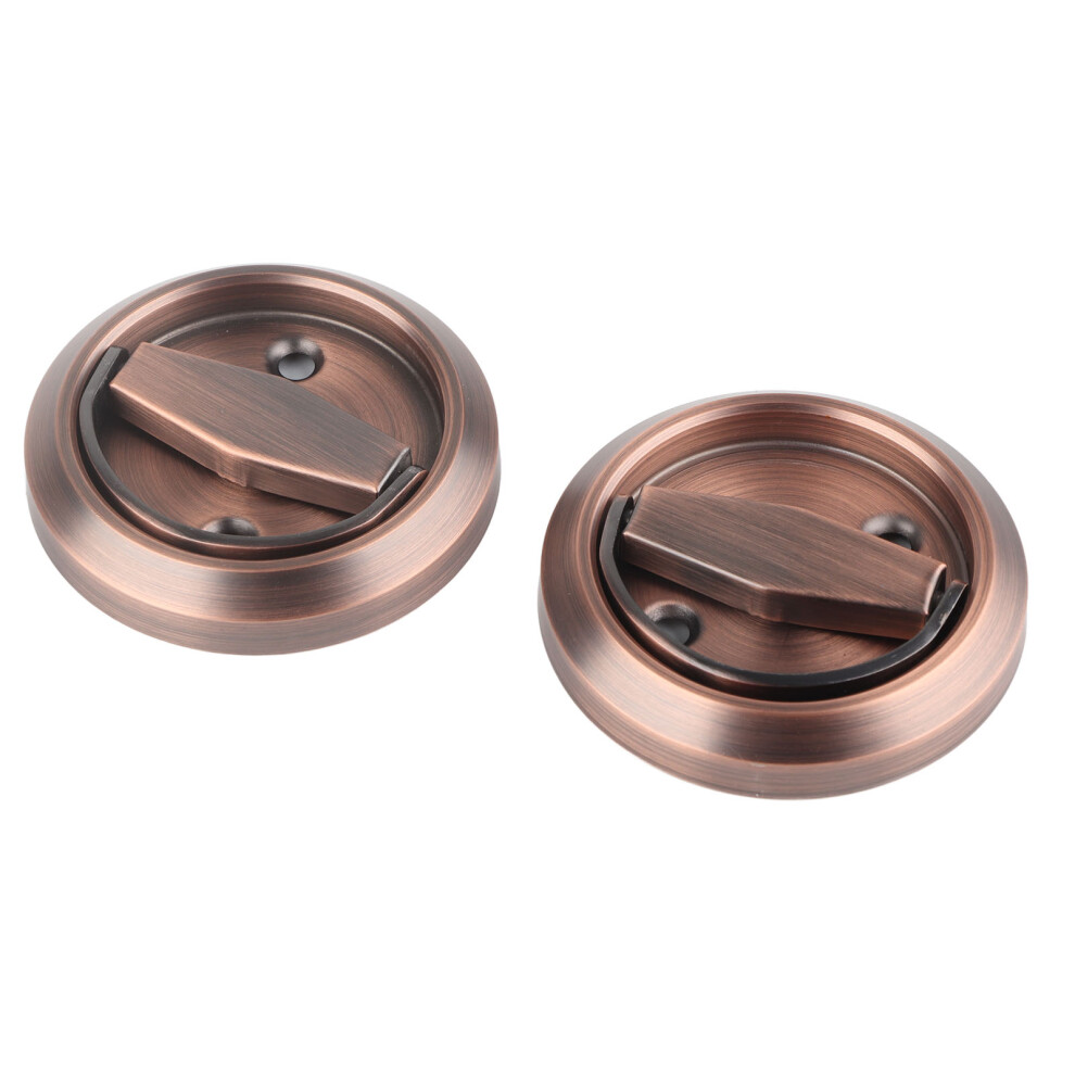 Home Bathroom Double-Sided Lock, 304 Stainless Steel, 75X54x38mm 7891392365548