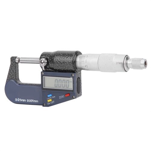 Digitalmikrometer 0–25 mm Edelstahl 1