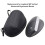 EVA Hard Mouse Case for MX Vertical, Gray/Black, 125mm x 80mm 5