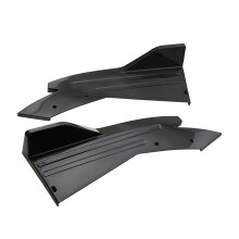 Universal Rear Bumper Lip Splitter Fins Body Lip Spoiler 521812cm