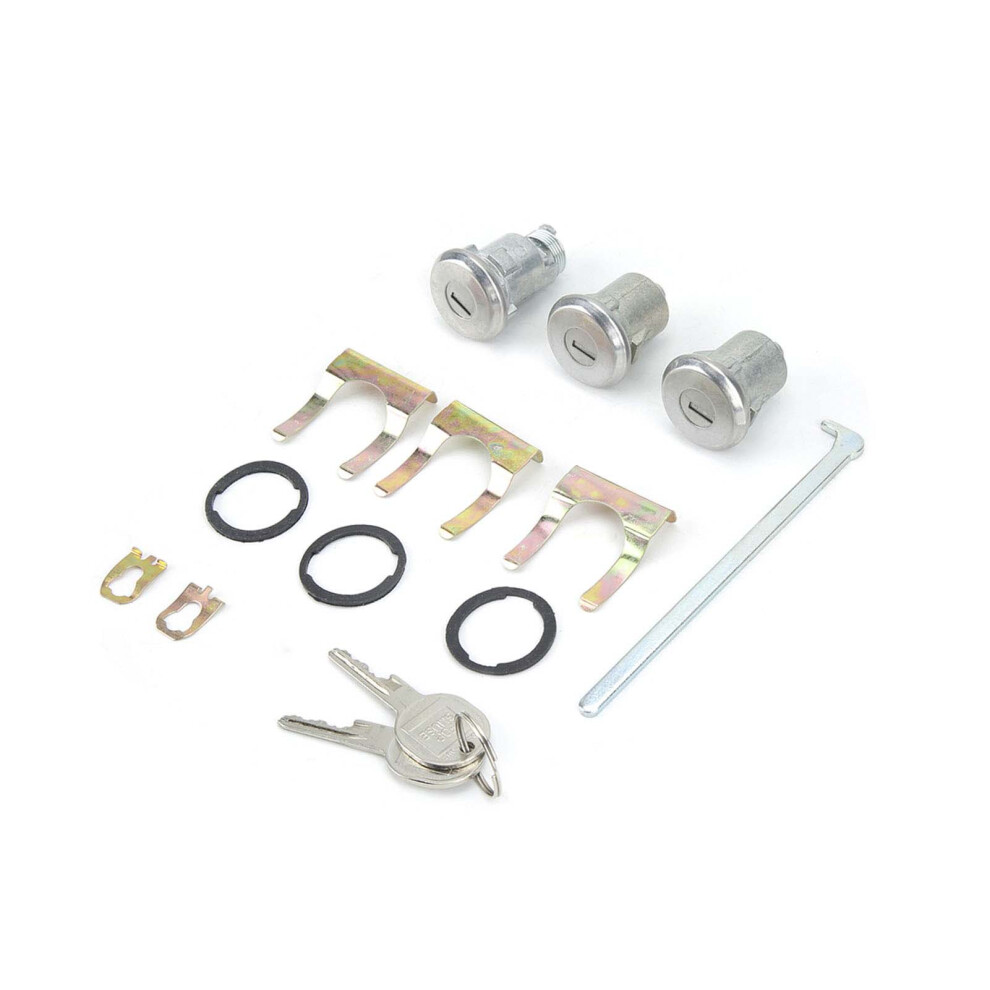 Chevrolet Camaro Door Lock & Key Assembly Corrosion-Resistant Steel 5051392366606