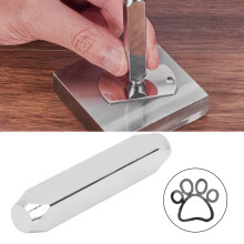 6mm/1/4inch Carbon Steel Design Stamp Punch for Leather Wood & Jewelry Craft