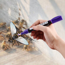 2Pcs Plastic Eco-Friendly Queen Bee Marking Pen Beekeeping Supplies, 14x2.5x1.5cm