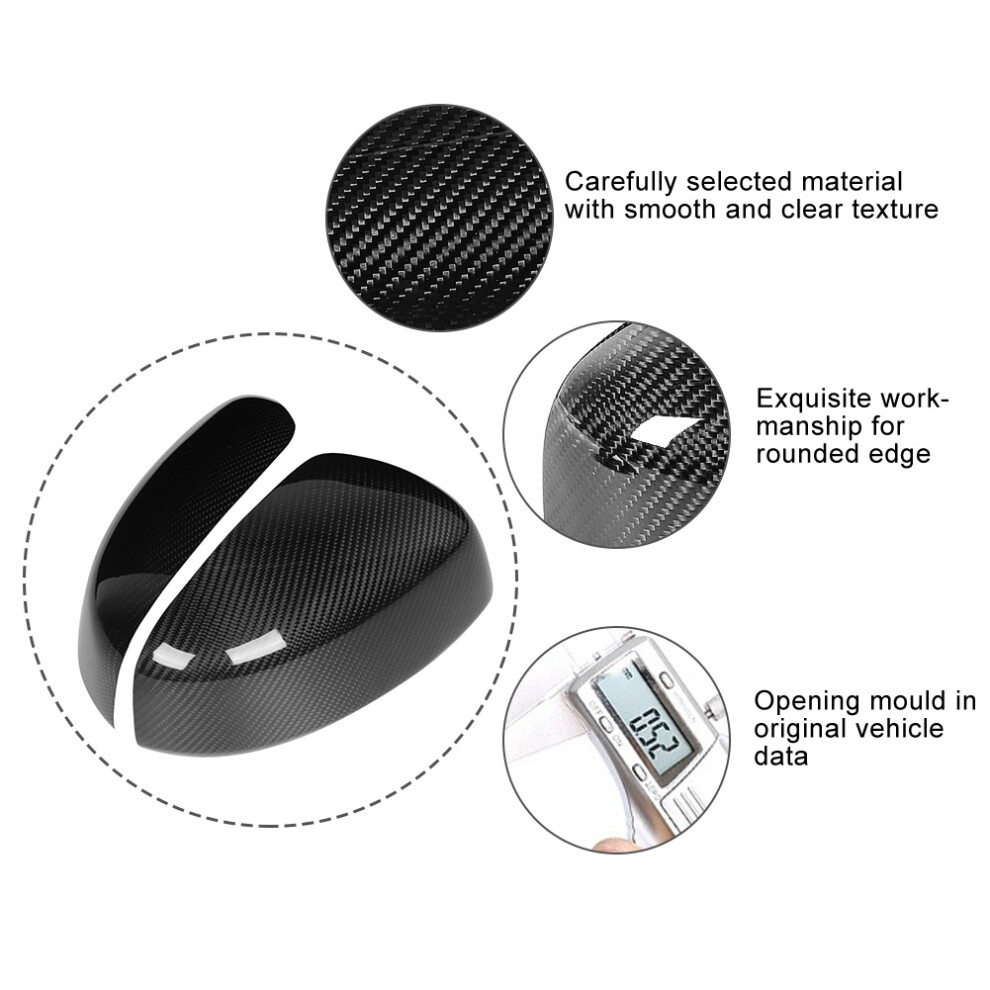 Carbon Fibre Mirror Trim For Nissan 370Z 7790334942352