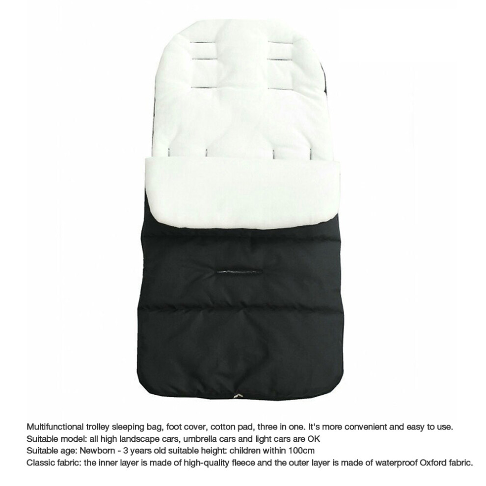 Universal Baby Stroller Foot Muff Winter Warm Padding Multi-Use Newborn Cushion