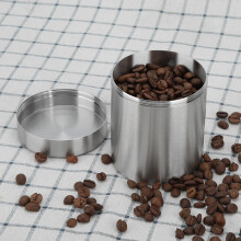 400ml Stainless Steel Tea Canister - Compact Kitchen Storage Organizer