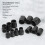 13Pcs Impact Socket Set Chrome Vanadium 6.4mm-19mm for Wrench Pliers 6