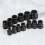 13Pcs Impact Socket Set Chrome Vanadium 6.4mm-19mm for Wrench Pliers 11