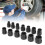 13Pcs Impact Socket Set Chrome Vanadium 6.4mm-19mm for Wrench Pliers 16